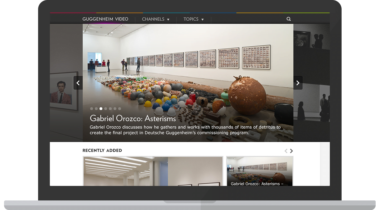 Guggenheim Video Home