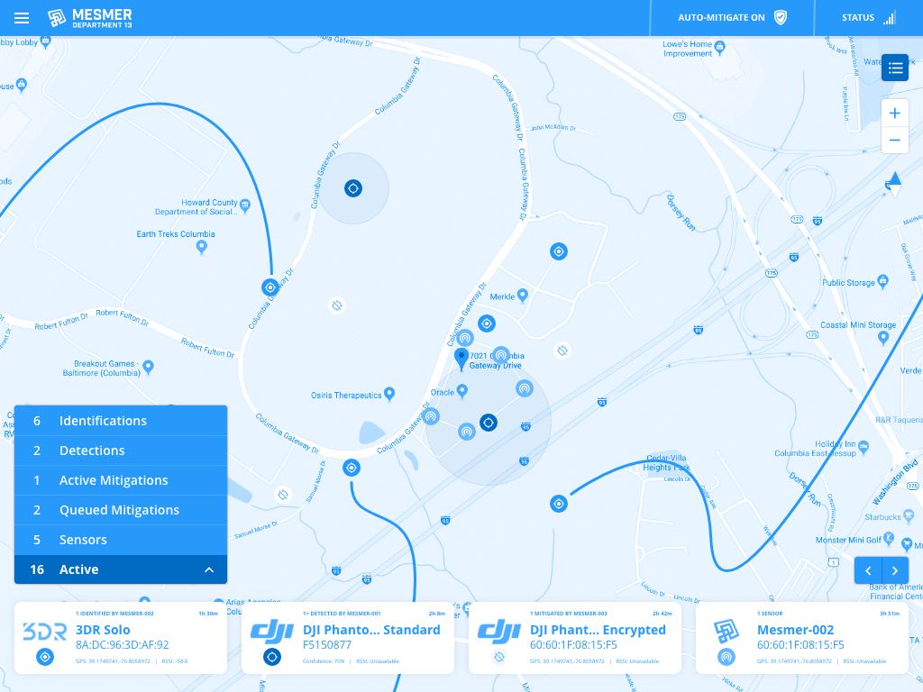 Mesmer Map with Filter Expanded Wireframe