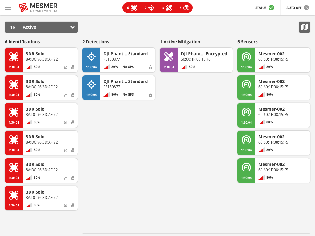 Mesmer List View Light Mode